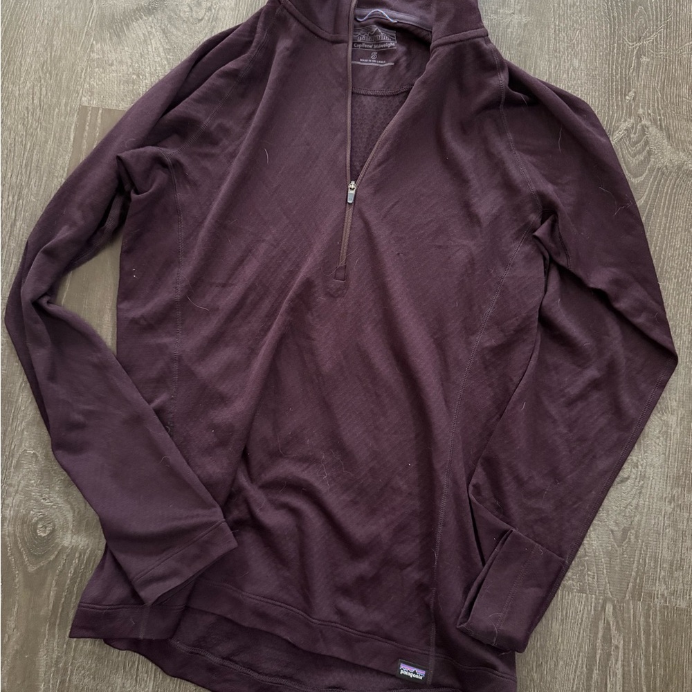 Women's Patagonia Capilene® Midweight Zip-Neck Pullover
